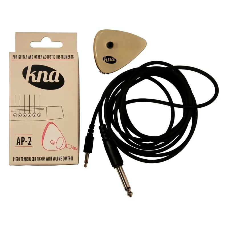 KNA AP-2 AP-2 trasduttore piezo per chitarra e altri strumenti acustici con controllo volume Saldi