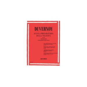 Duvernoy scuola preparatoria della velocità op. 276 Promozione Esclusiva